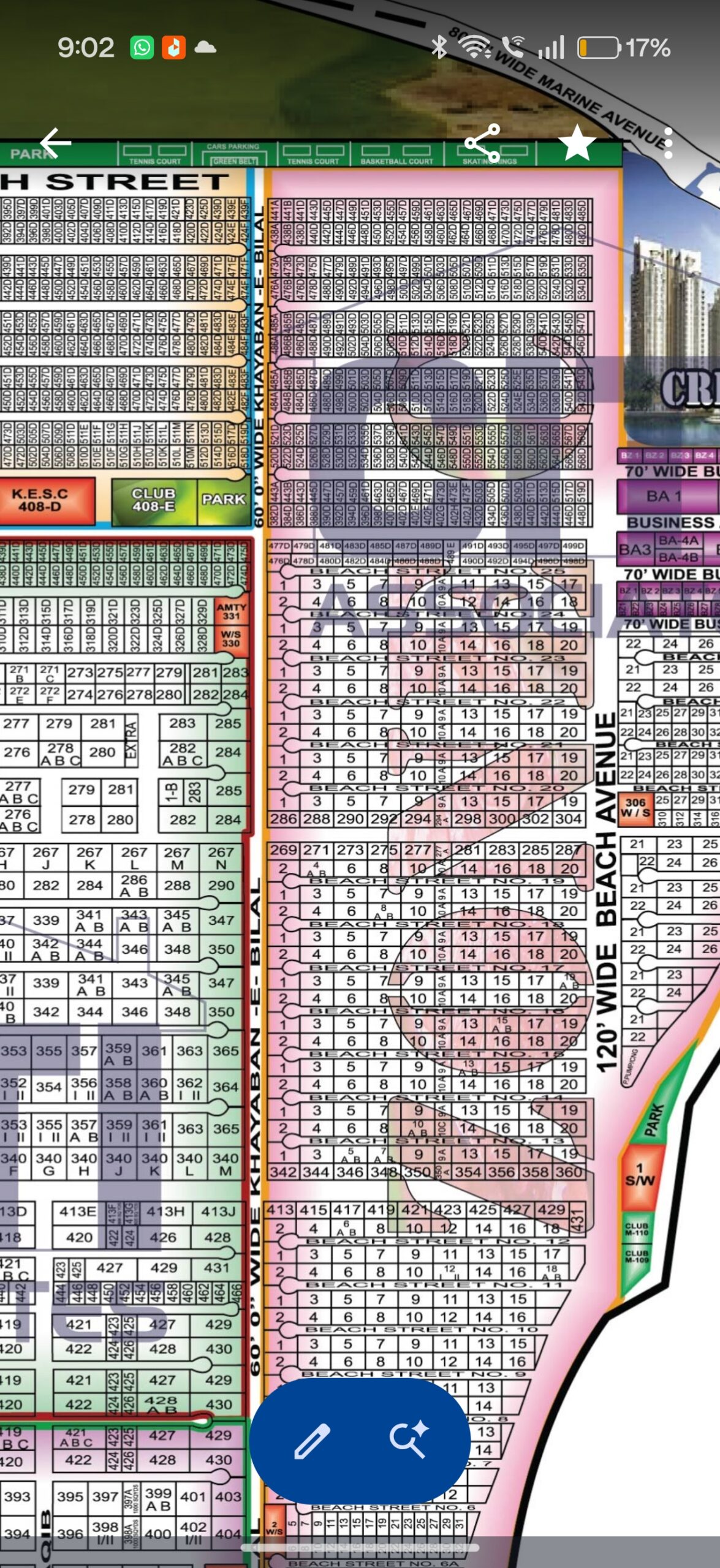 Residential Plot for Sale – Plot #8, Beach Street 24, DHA Phase 8